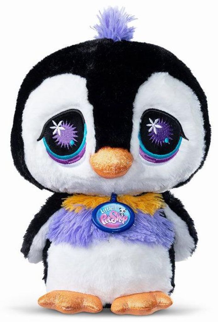 Plüschtier Pinguin, LITTLEST PET SHOP, BF00668, 25 cm