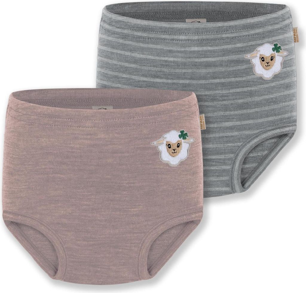 normani 2er Pack Baby Merino Windelhose