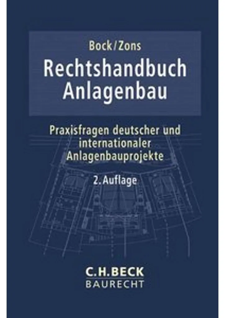 Évitez les Litiges en Construction avec Rechtshandbuch Anlagenbau Pro