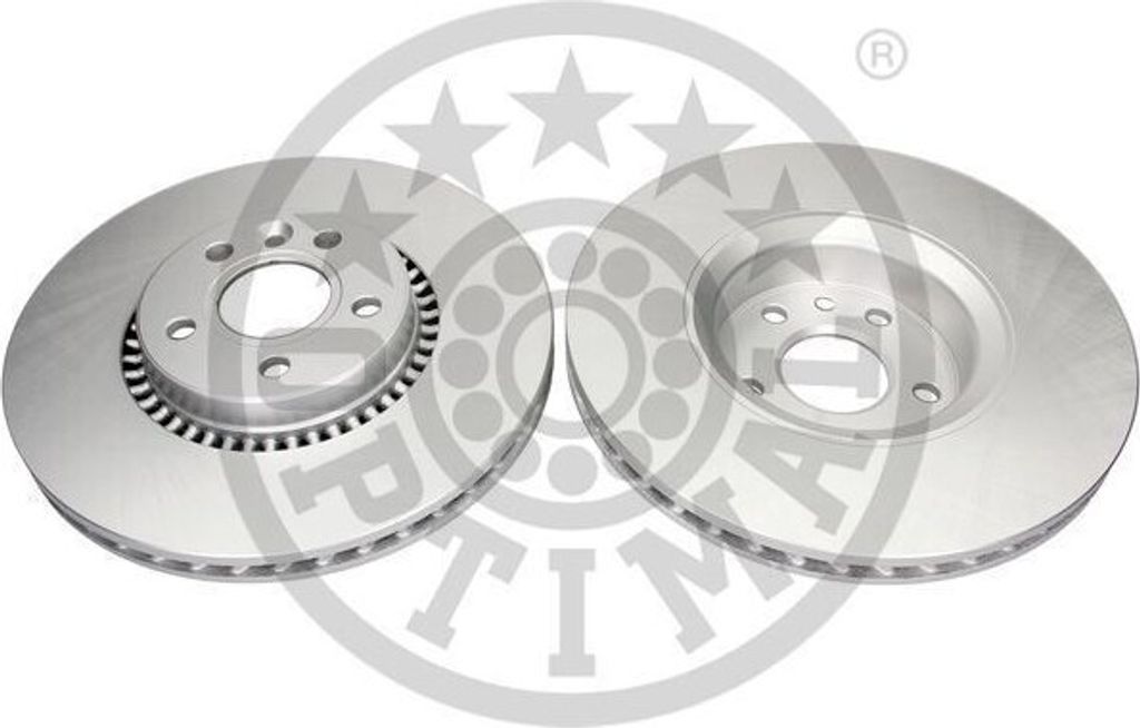 2x OPTIMAL Bremsscheibe BS-8480HC vorne für FORD S-MAX (WA6) GALAXY (WA6) 52mm