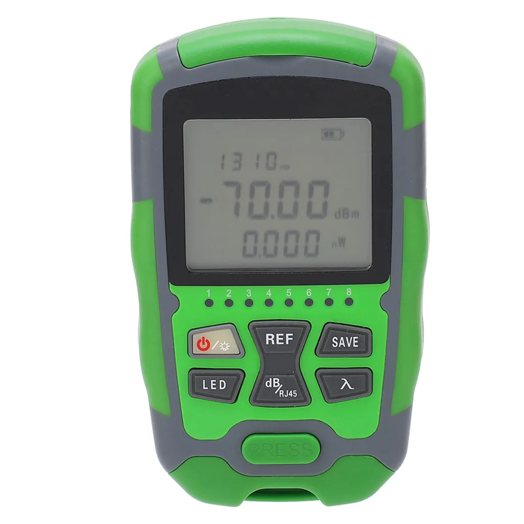 Tester Potenza Ottica Fibra - Misuratore dBm Professionale Universale
