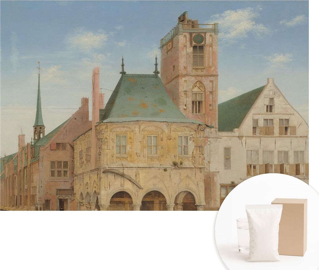 Fototapete - Wandbilder für Wohnzimmer - 152x104 cm - Dekorative Wandfolie - Modernes Design für Wanddekoration - Tapeten für Innenräume - Hist...