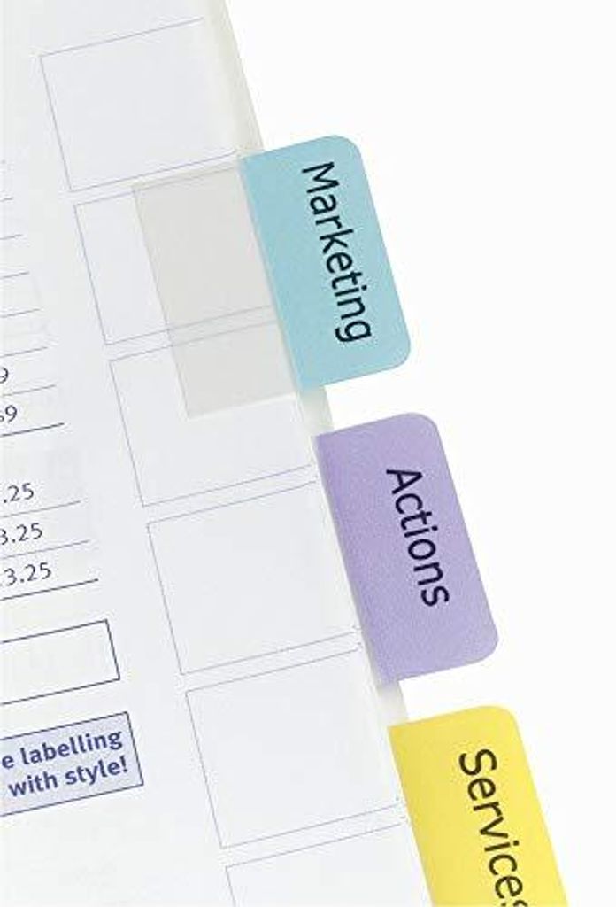 Avery Printable Tabs, 21 cm, 29,6 cm Produktbild 