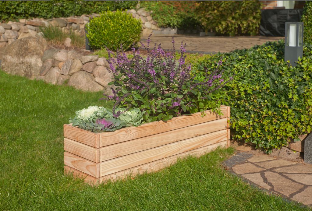 Pflanzkasten Lärche 116x30x33 cm Produktbild 