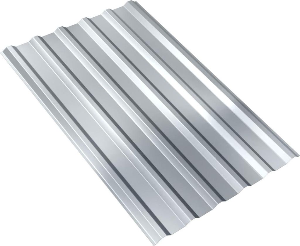 Weckman Mini-Trapezblech W20 125 x 77,6 cm 0,4 mm verzinkt Produktbild 