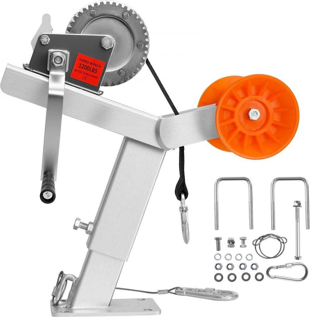 Windenbock Windenstand mit 544kg Rolle - Windensitz für Produktbild 