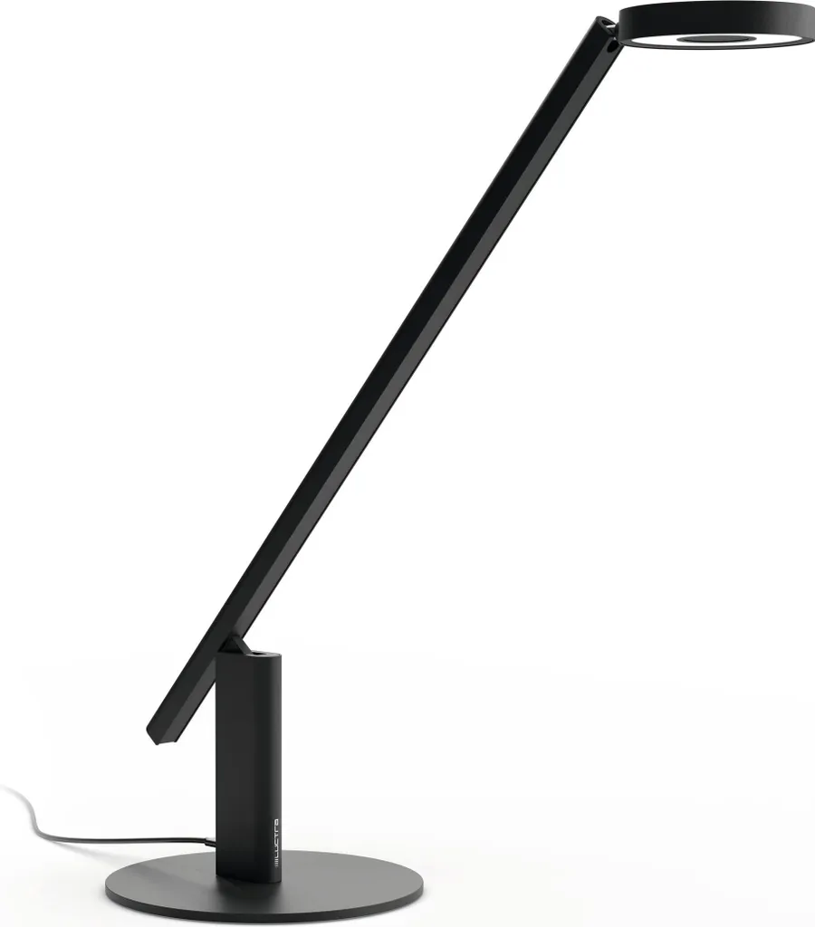 LUCTRA® TABLE LITE BASE Noire 921401 - Lampe de bureau LED ergonomique
