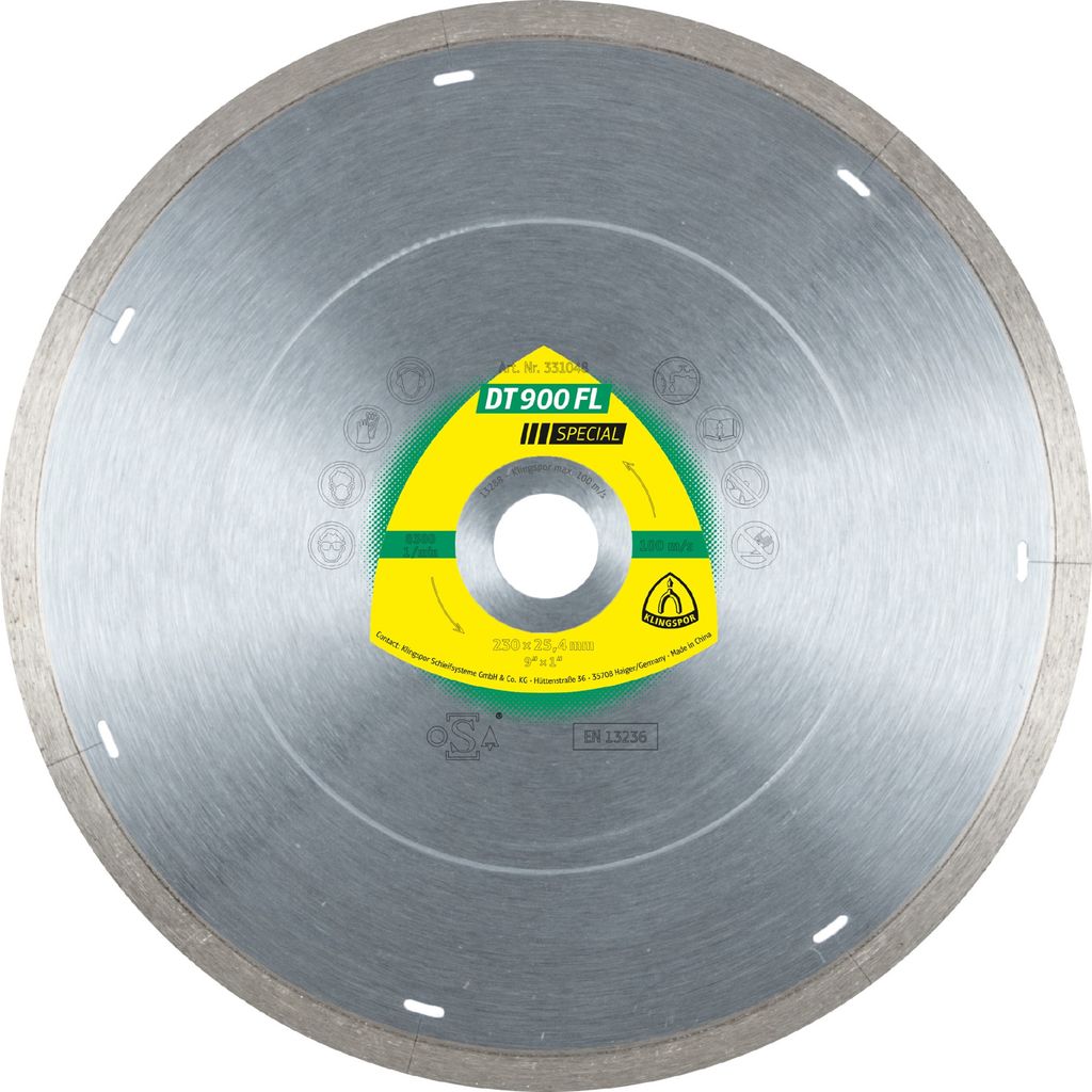 Klingspor DT 900 FL Diamanttrennscheiben, 200 x 1,6 x 30 mm Produktbild 