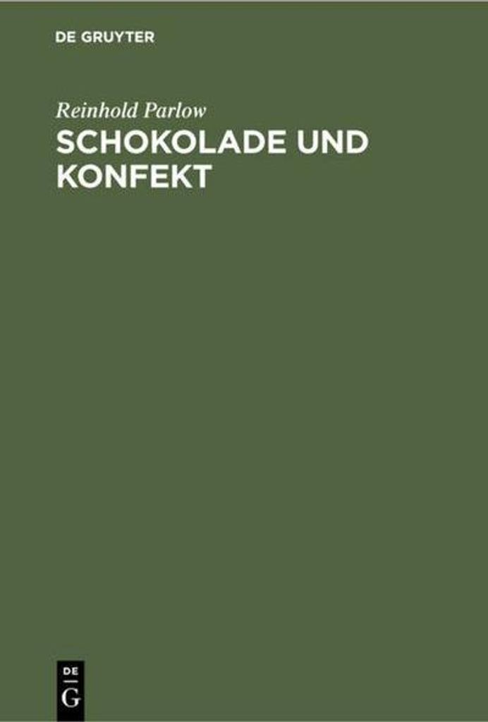 Schokolade und Konfekt