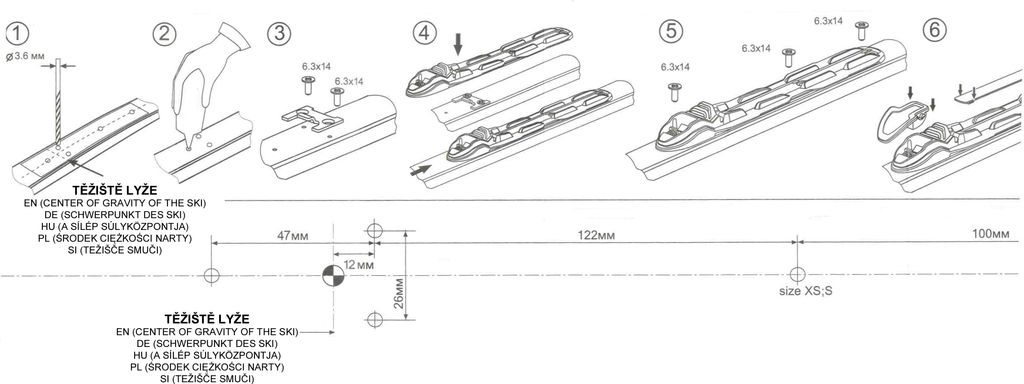 Langlaufbindung SPINE RS - NNN System Produktbild 