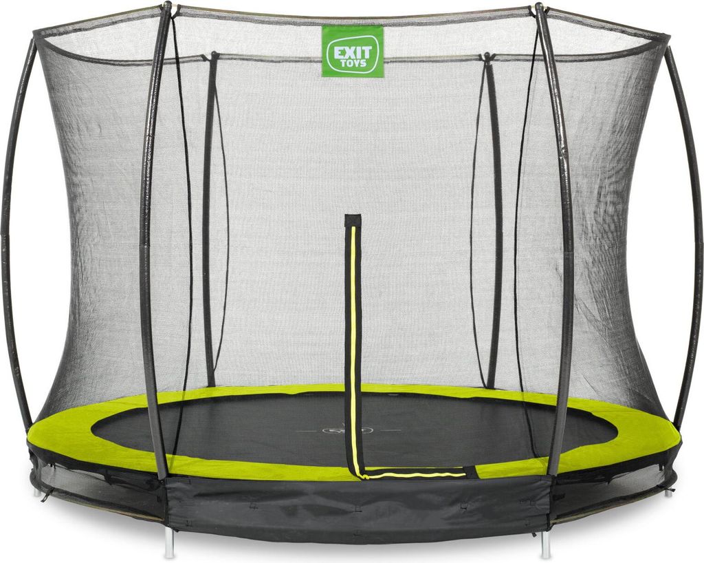 Trampolína EXIT Silhouette, průměr 244 cm, s bezpečnostní Obrázek produktu 