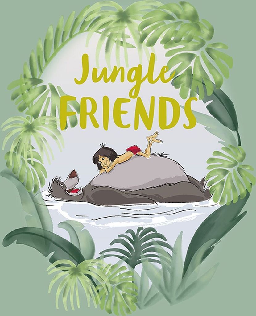 Disney Poster Dschungelbuch Grün - 612708 - 30 x 40 cm