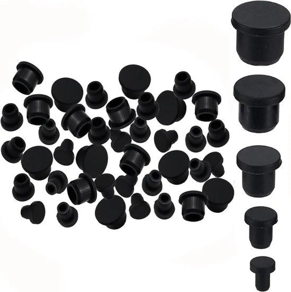 Lot 40 Bouchons Silicone pour Bouteilles et Trous de Perçage Maison