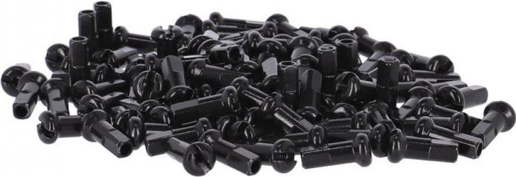 DT Swiss Nippel Pro Lock 2.0 x 14 Messing vernickelt, schwarz (100er Pack)