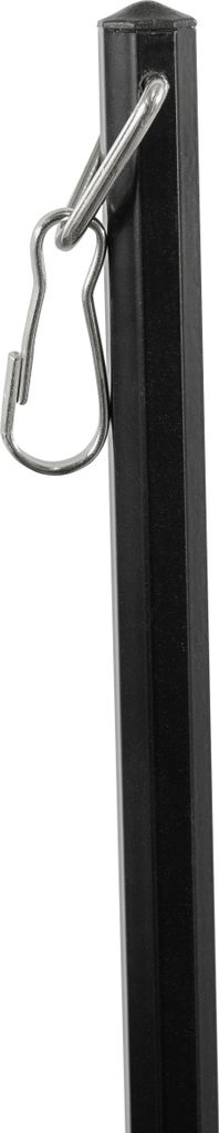 SN Deco - Schleuderstab Aluminium Lissabon, schwarz matt, 125 cm, 2 Stk.