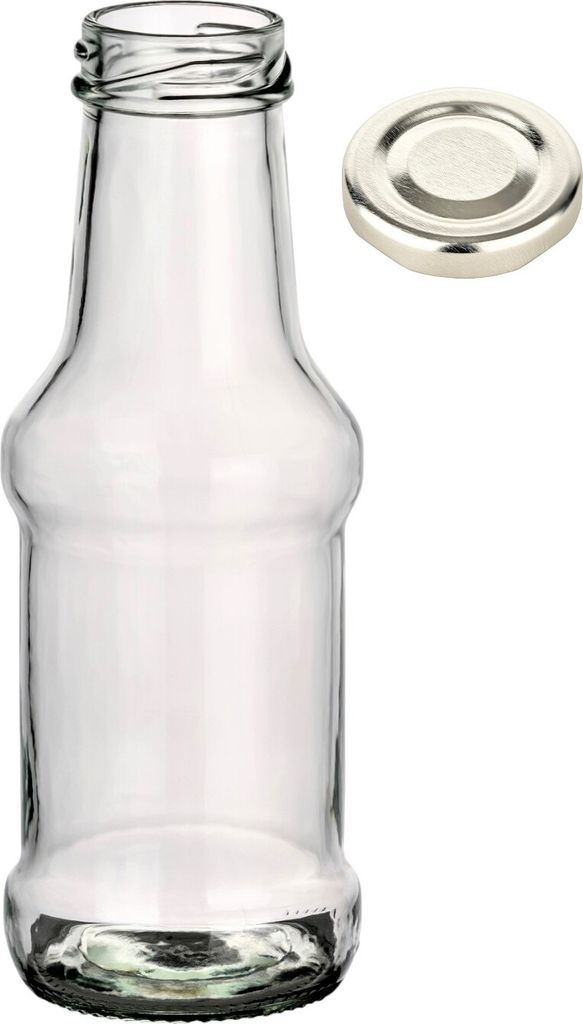 gouveo 24er Set Glasflasche 250 ml Barbecue mit Produktbild 5