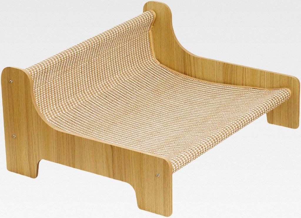 Kratz Lounge Katzenbett, Kratzbrett Für Katzen, Sisal Interaktives Spielzeug Schutz Für Möbel Zum Ausruhen Und Spielen Innen Und Draußen