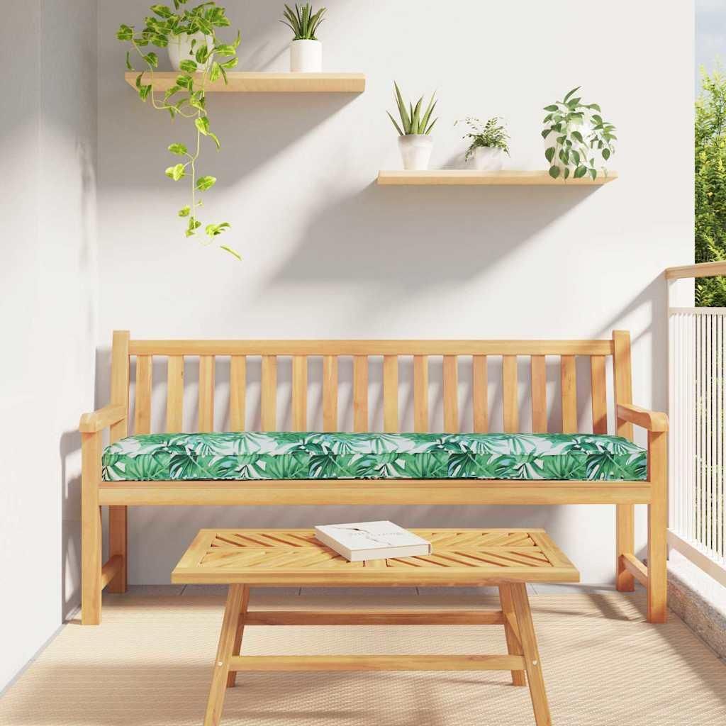 Design Palettenkissen Floral Blattmuster 180 x 40 x 8 cm Oxford-Stoff - Gartenmöbelauflagen 2025 Neu1547254 1parcel
