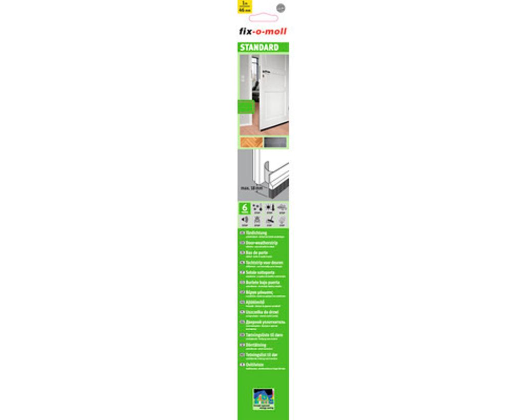 fix-o-moll joint de porte avec brosse standard autocollant Image du produit 