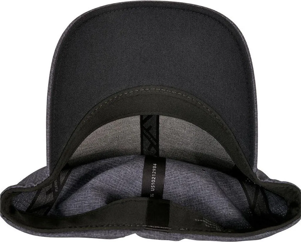 Cappellino Tecnico Flexfit Delta Carbon 180M Melange Charcoal L/XL - 5