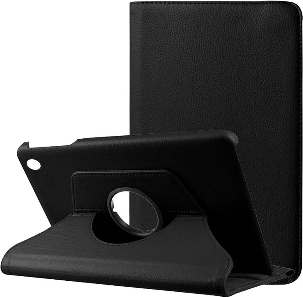 Cool Lenovo Tab M10 Plus Gen 3 Glattes Kunstleder Hülle Schwarz Schwarz One Size