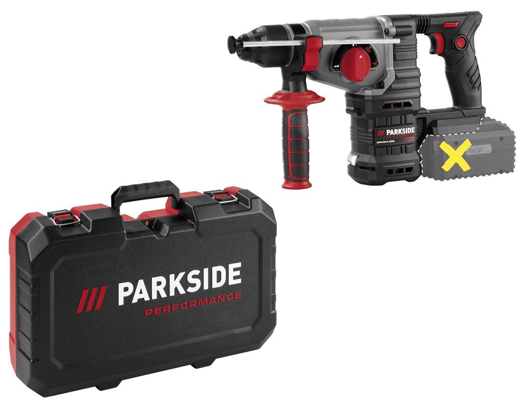Parkside Performance Akku Kombihammer PPAKH 20-Li ohne Akku Produktbild 