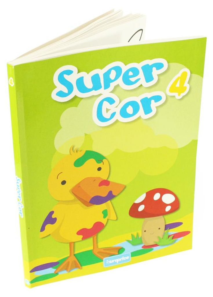 Carte de colorat Super Cor 4