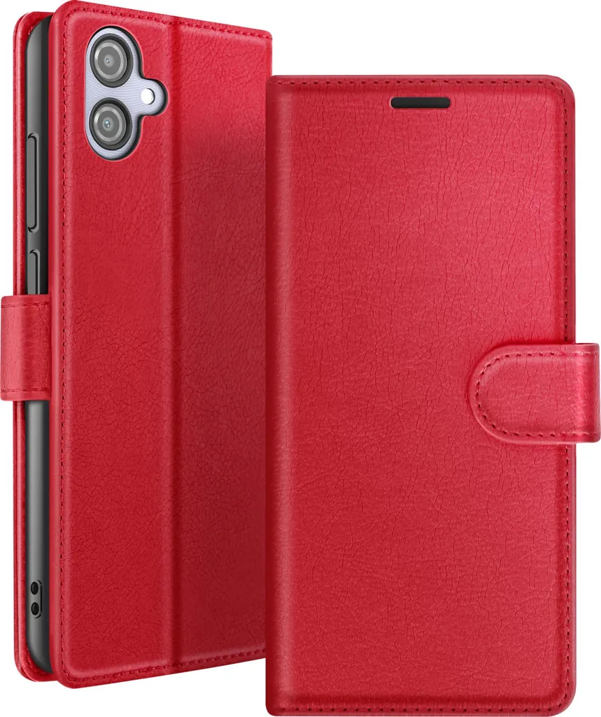 Cover Zanaé Galaxy A04e a Libro Rossa - Funzione Supporto Video