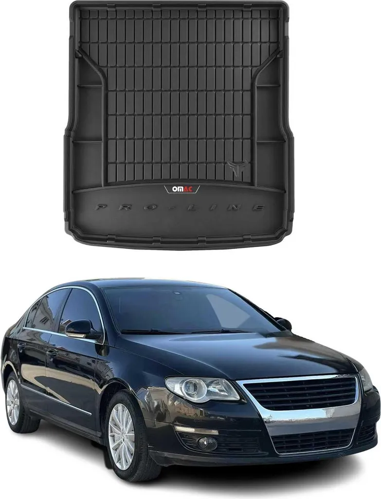 Offerta Vasca Baule OMAC VW Passat B6 Variant 2005-10 TPE Nero - 1