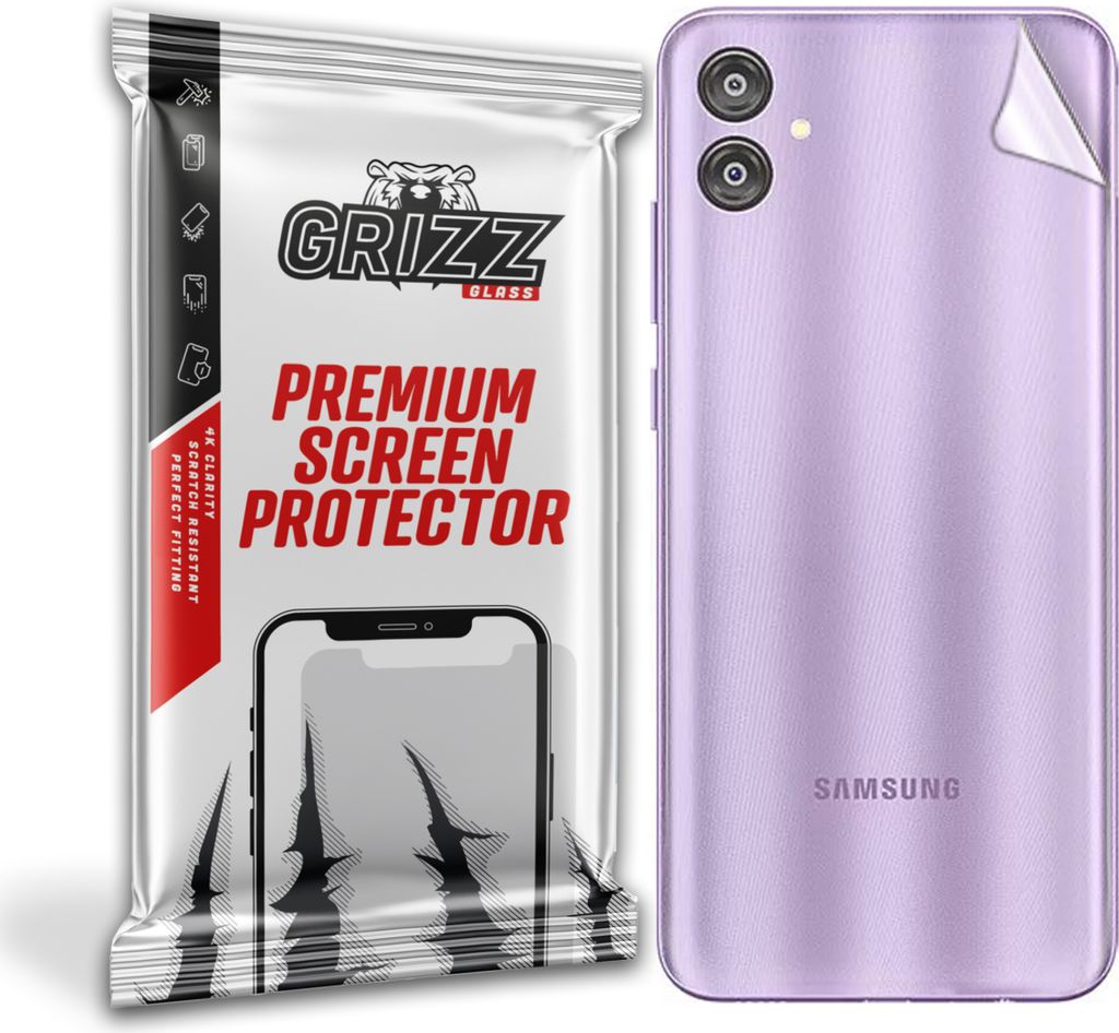 Folie auf der Rückseite GrizzGlass SatinSkin für Samsung Galaxy F04