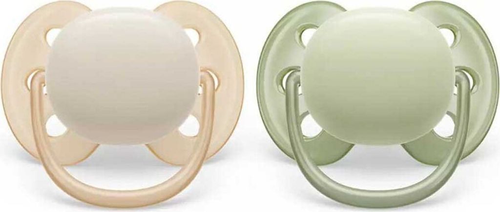 Philips Avent Ultra Soft X2 Jungen Schnuller Golden 0-6 Produktbild 2