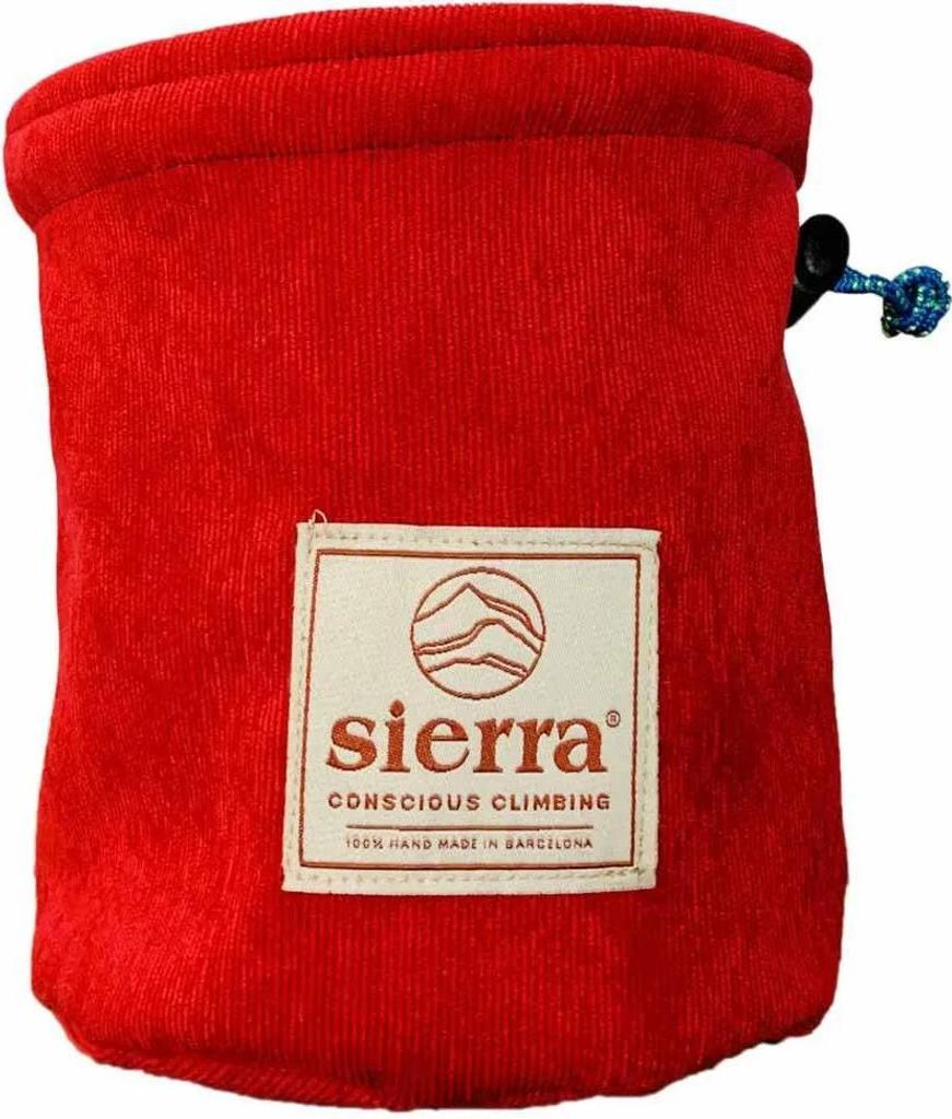 Sierra Climbing Tube Chalkbag Rot Rot One Size