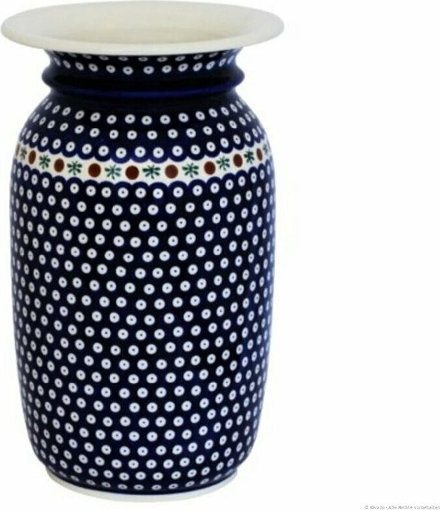 Original Bunzlauer Keramik große 18L Bodenvase "Isabella" Ø26xH39cm Blumenvase, Nachbildung 41