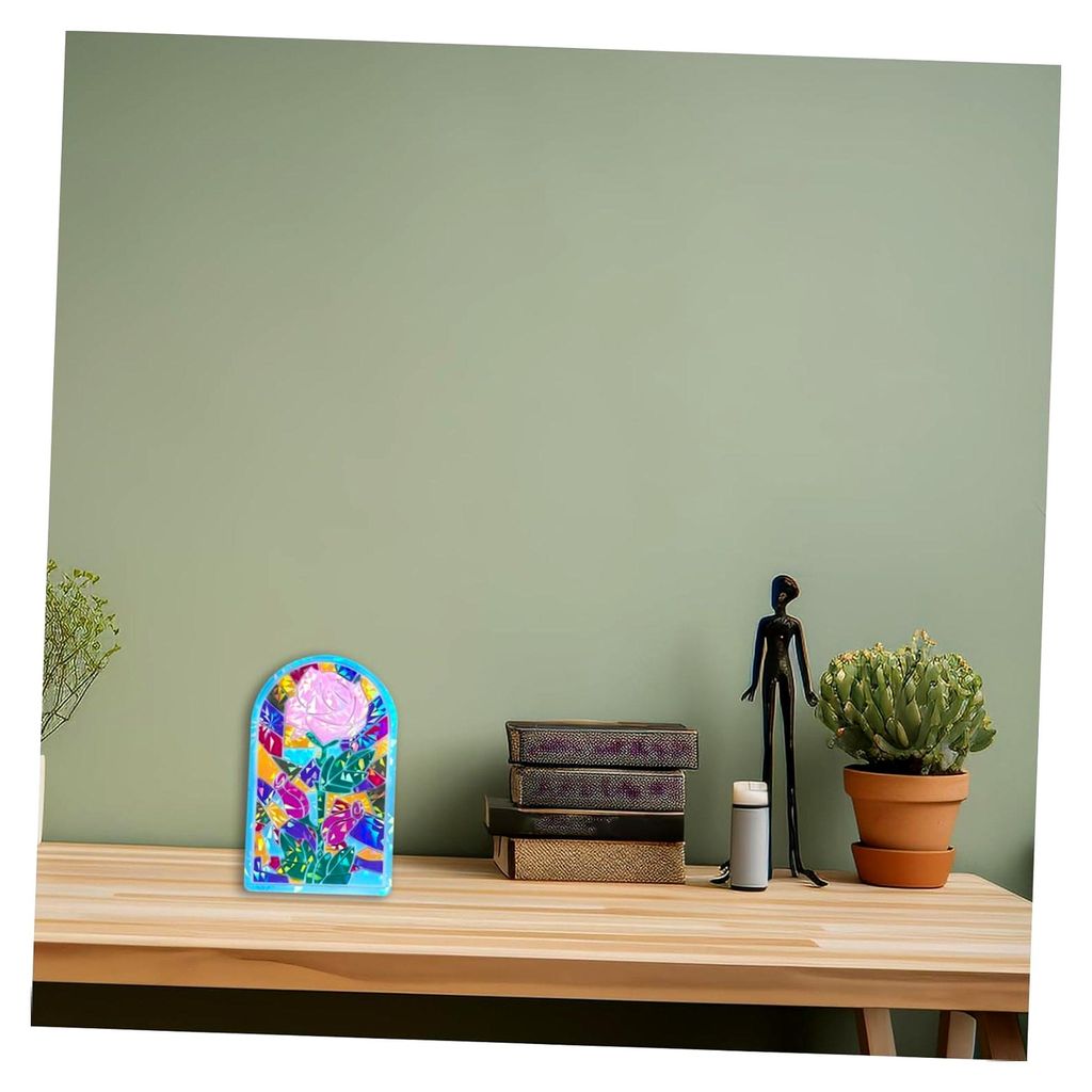 Silikonform für Wandornamente mit Rosenmuster, flexibel und langlebig für Skulpturenzubehör