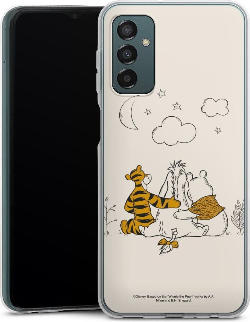 DeinDesign Handyhülle für Samsung Galaxy M13 4G Silikon Hülle Case Smartphone Schutzhülle Disney Offizielles Lizenzprodukt Winnie Puuh