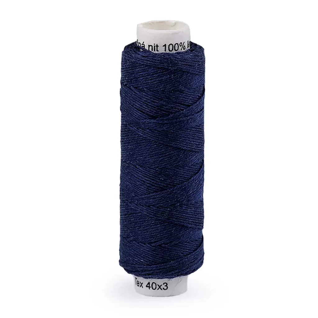 Gutermann Leinen-Nähgarn Gewachst – Extra Stark, 50 M Rolle, Farbe 4010