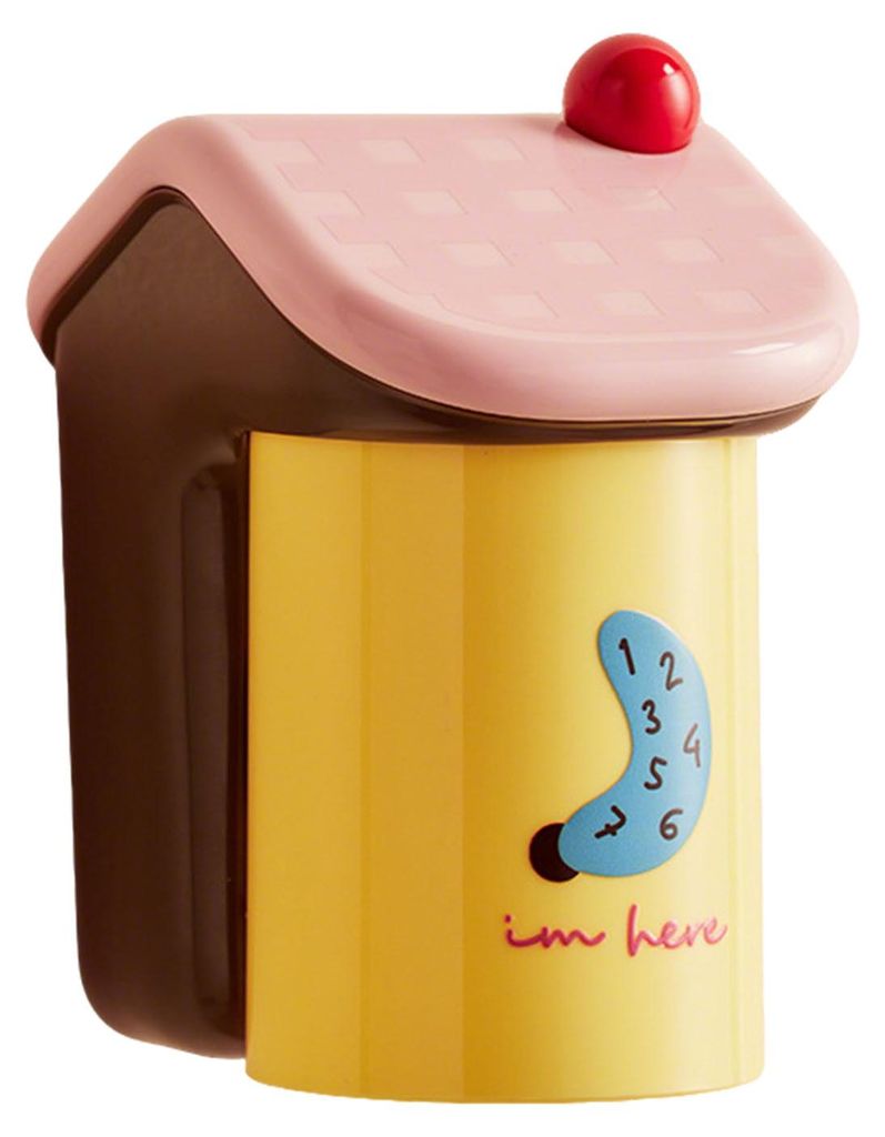Magnetischer Zahnbürstenhalter mit Becher zur Wandmontage – ideal für die Aufbewahrung und Organisation im Badezimmer
