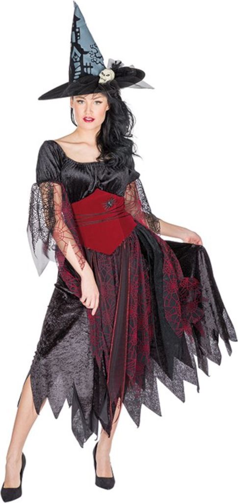 Damen Hexenkostüm Hexe Amber, Gr. 48