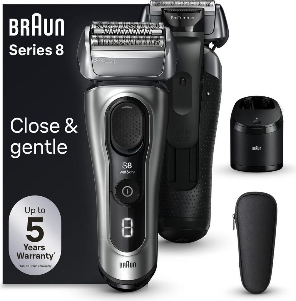Braun Rasierer Series 8 System 8567cc Wet/Dry