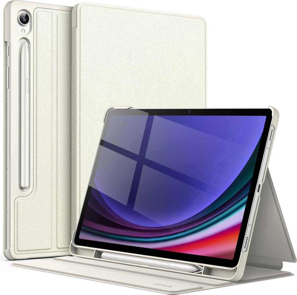 JETech Hülle für Samsung Galaxy Tab S9 Tablet mit Stifthalter 11 Zoll