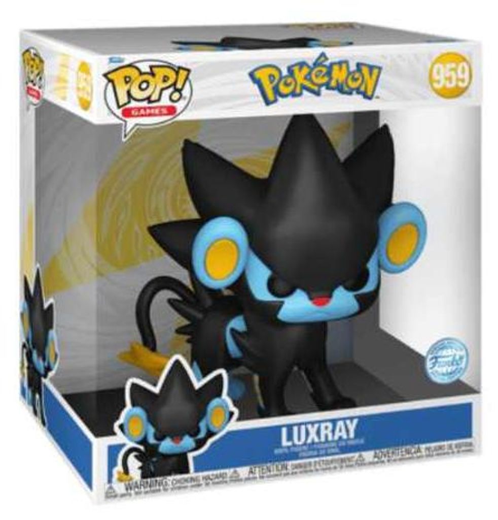 Funko POP Jumbo 10" Pokemon 959 Luxray Zdjęcie produktu 
