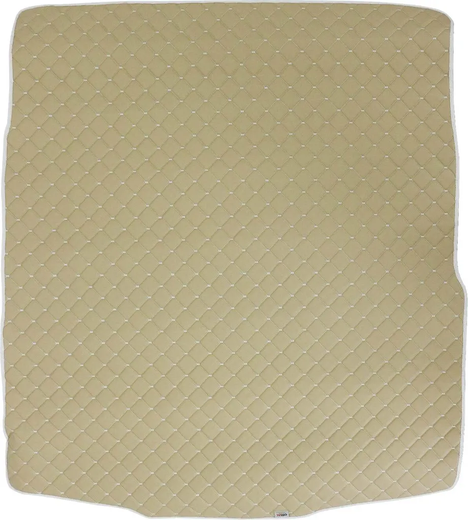 Tappeto Bagagliaio VW Passat 2014-2025 Beige - Protezione in Pelle Luxury