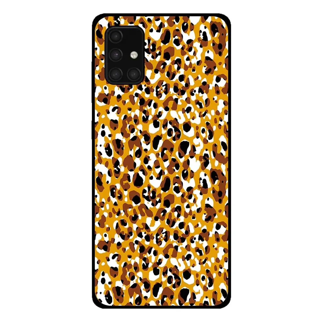 Custodia Samsung Galaxy A71 4G Smartphonica - Design Pantera Marrone