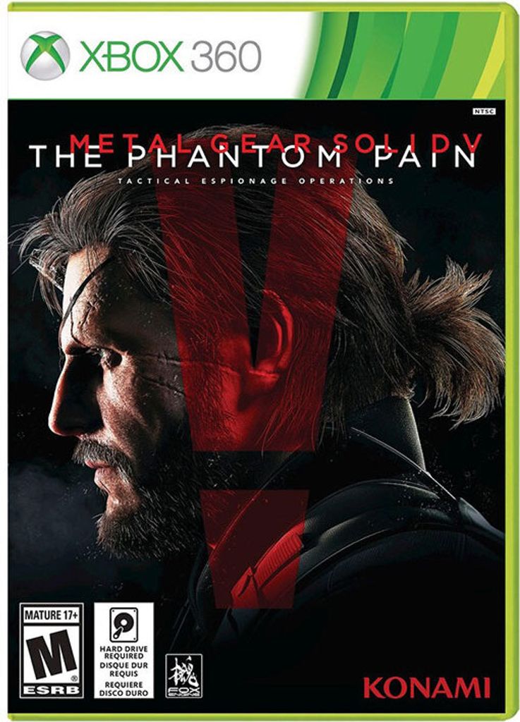 Xbox Games Xbox 360 Metal Gear Solid V: The Phantom Pain (import) One Size