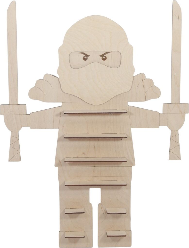 PÓŁKA regał ekspozytor LUDZIK klocki NINJAGO 55cm Zdjęcie produktu 
