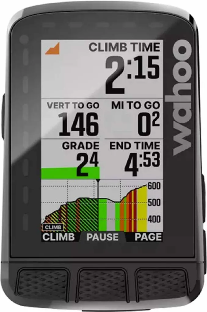 Compteur GPS Vélo Wahoo ROAM V2 pour Cyclosportive et Longue Distance