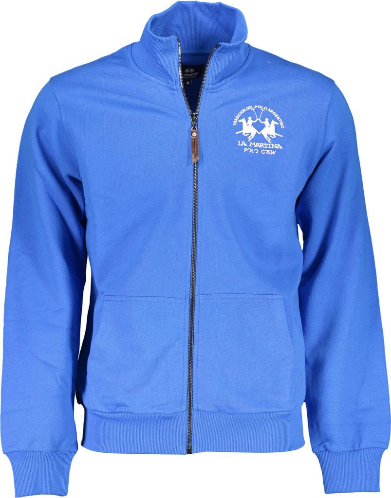 LA MARTINA Sweatshirt Herren Textil Blau SF13232 - Größe: M Produktbild 
