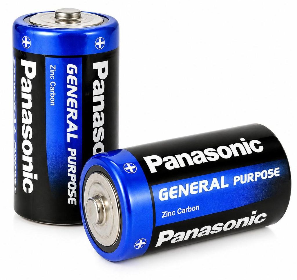 24 x Panasonic Batterien 1,5 Volt R20 Batterie 1.5 V MONO Zellen D LR20