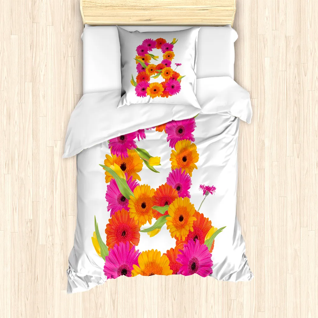 Recensione ABAKUHAUS Set Copripiumino Gerbere: Comfort 135x200