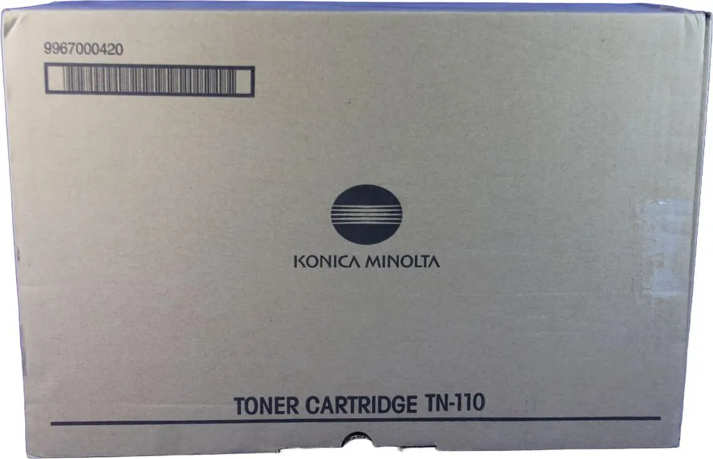 Toner noir TN110 haute capacité Minolta 9967000420 longue durée